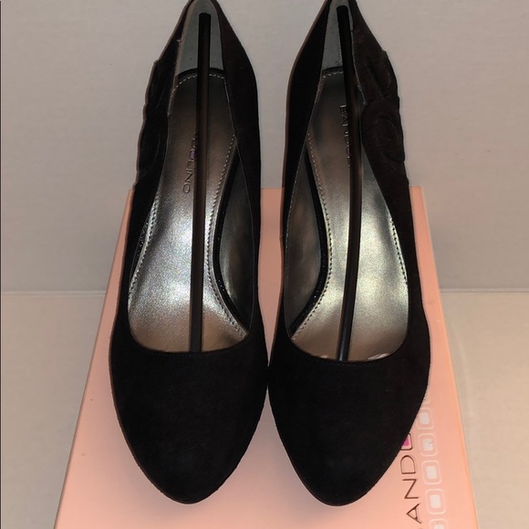 NWT Bandolino Black Dellmia Heels, Size 8 - Picture 3 of 7